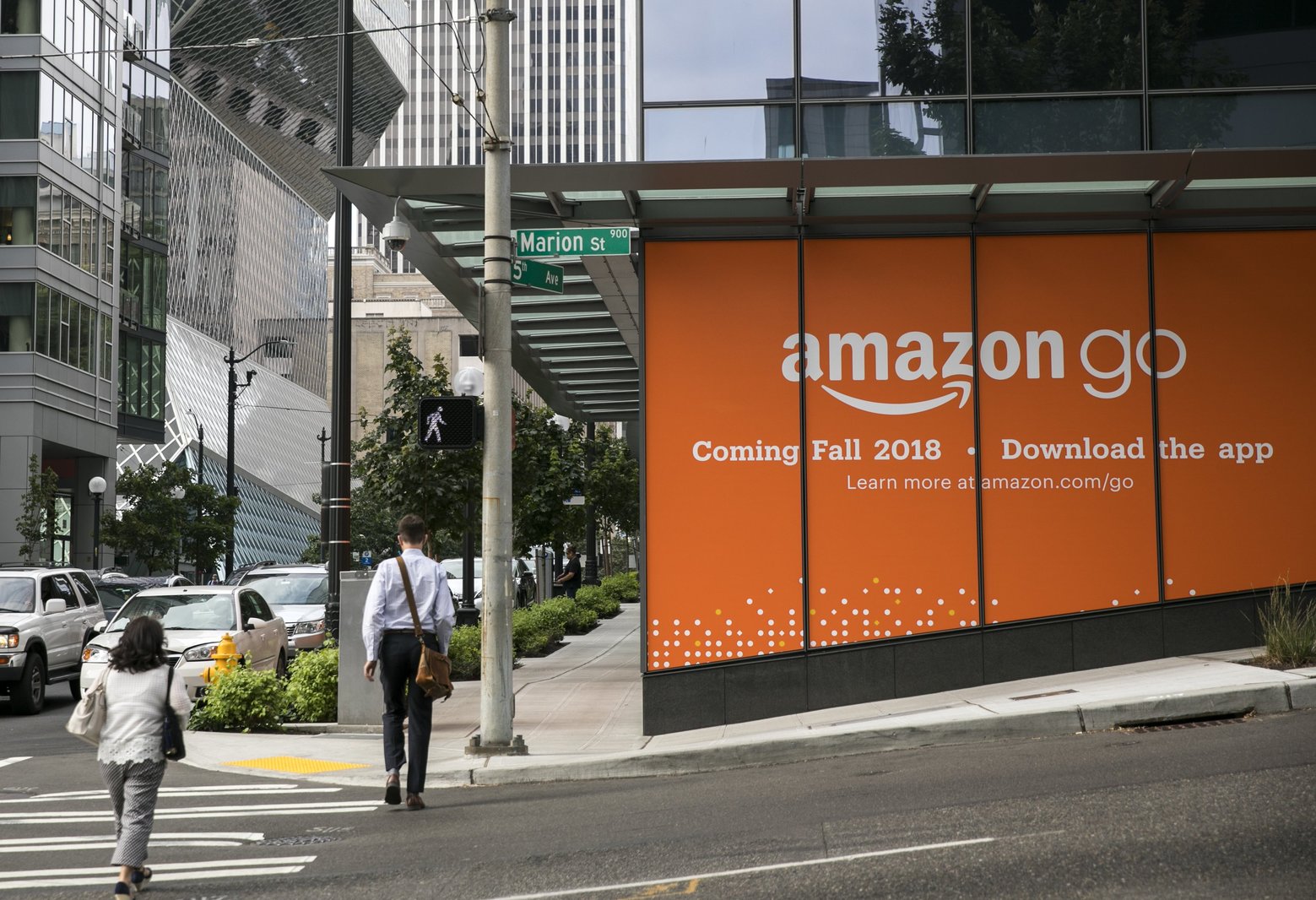 Amazon opens second Amazon Go store in Seattle