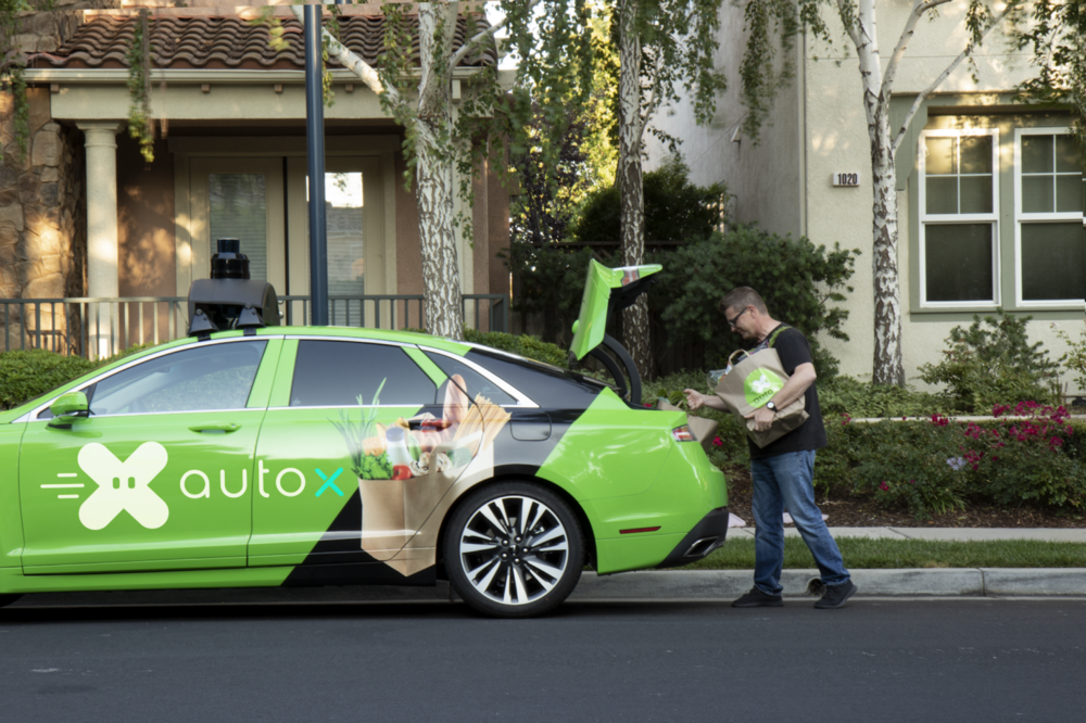 AutoX launches driverless grocery deliveries in San Jose