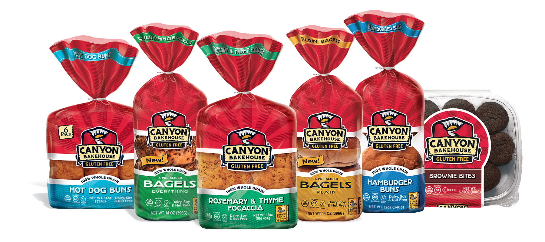 Canyon Bakehouse Bagels Cinnamon Raisin Gluten Free