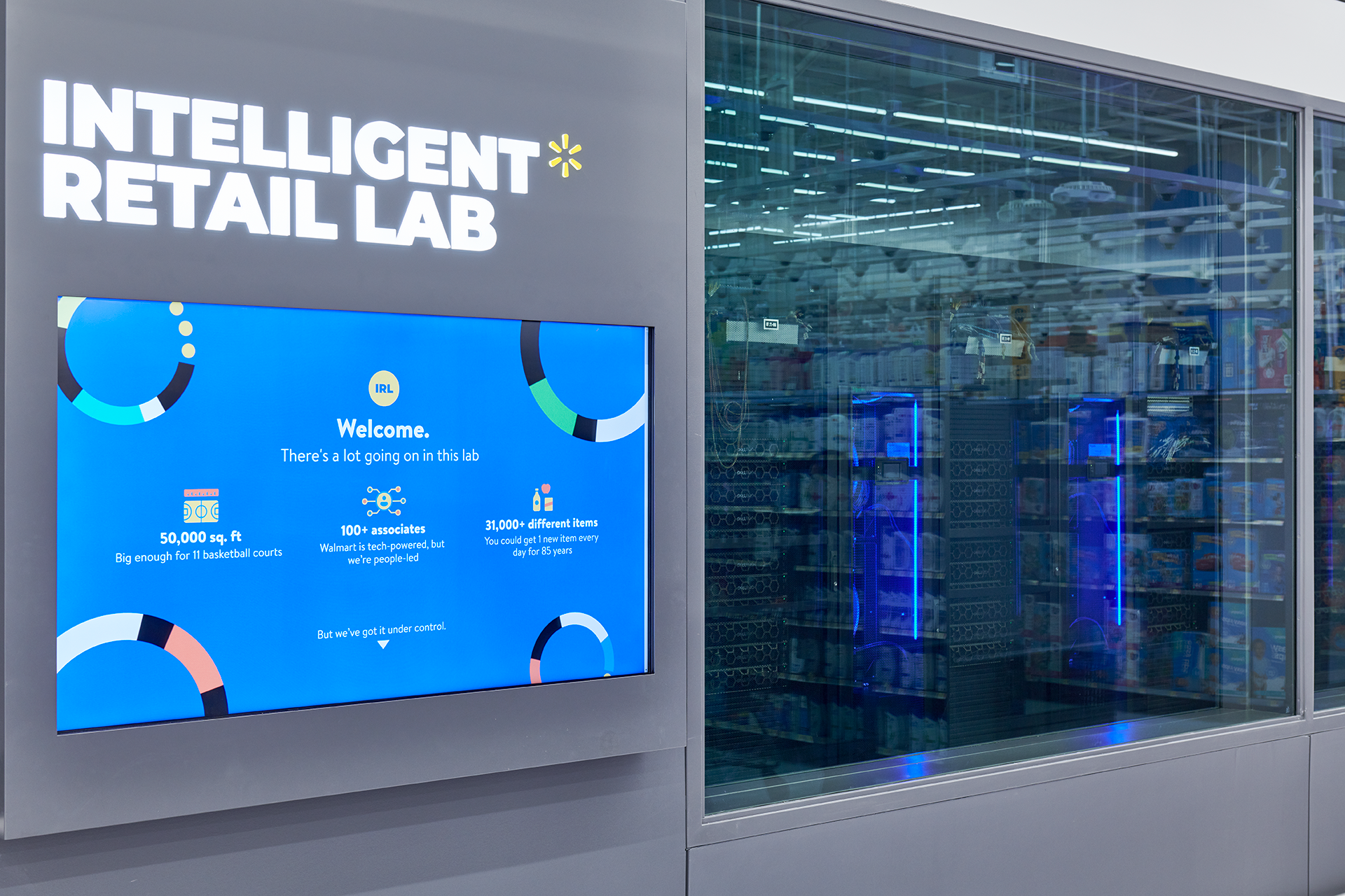 Walmart launches AI -powered store