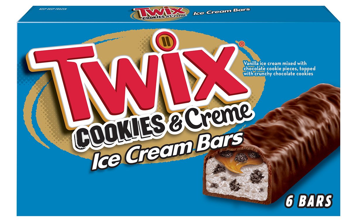 TWIX Kicks Off Summer with Cookies & Creme Ice Cream Bar