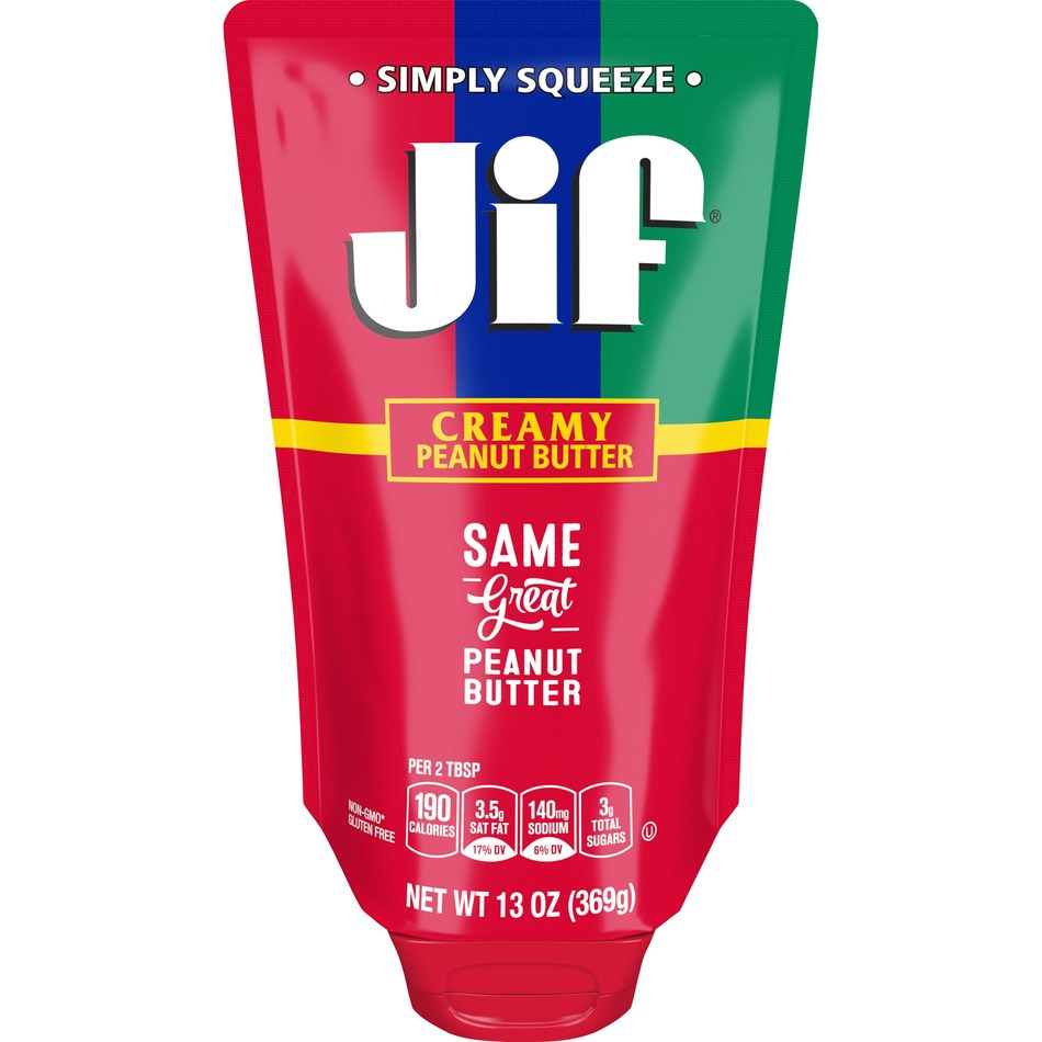 Jif Peanut Butter Coming in Squeezable Pouches This Summer