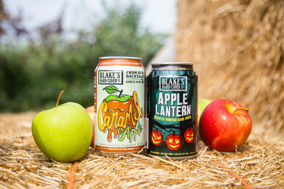 Blake’s Hard Cider Adds Fan Favorite Flavors Caramel Apple and Apple Lantern to Fall Lineup