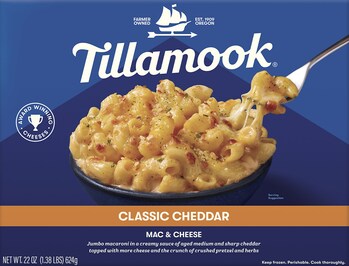 Tillamook Enters New Product Category with Frozen Pizza and Mac & Cheese Meals