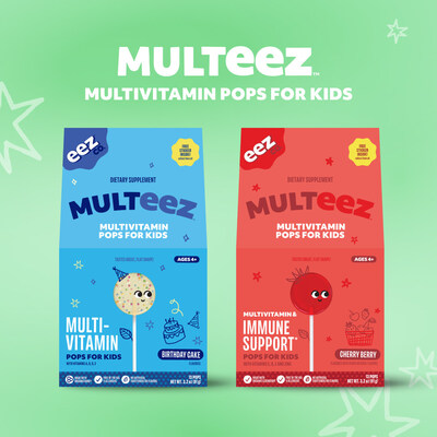 Meet MULTEEZ: The Daily Multivitamin in Pop Form