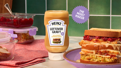 HEINZ Debuts First-Ever Gravy Condiment Exclusively for Thanksgiving Leftovers