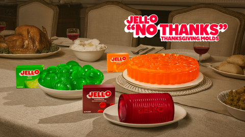 JELL-O Revives Its 125-Year-Old Iconic Thanksgiving Molds for the First Time