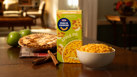 Kraft Mac & Cheese Unveils New Apple Pie Flavor Just in Time for Thanksgiving