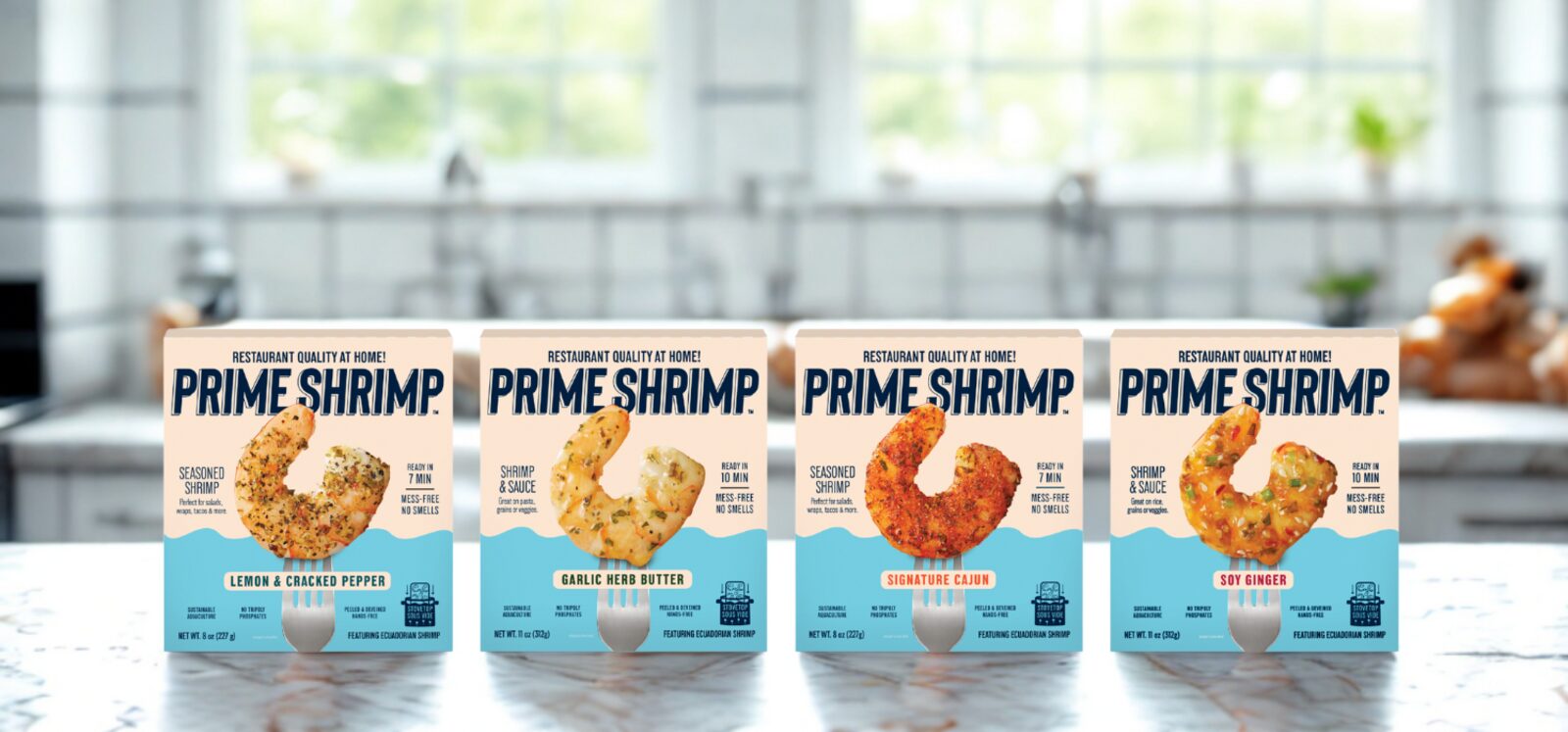 Prime Shrimp Unveils Fresh Brand Identity Surfacing Bold Products, Fierce Clarity and a New Brand System
