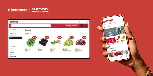 Fareway Partners with Instacart to Launch Enhanced Digital Grocery Experience
