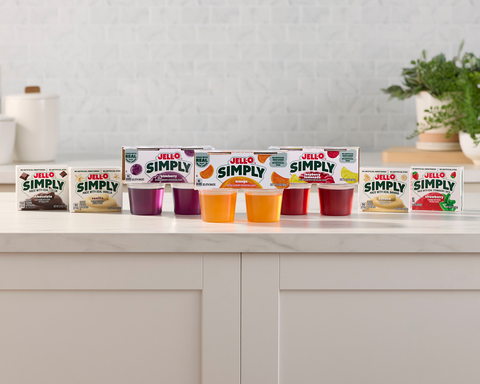 JELL-O Ushers in a New Era with Introduction of JELL-O Simply, Made with No FD&C Colors or Artificial Sweeteners