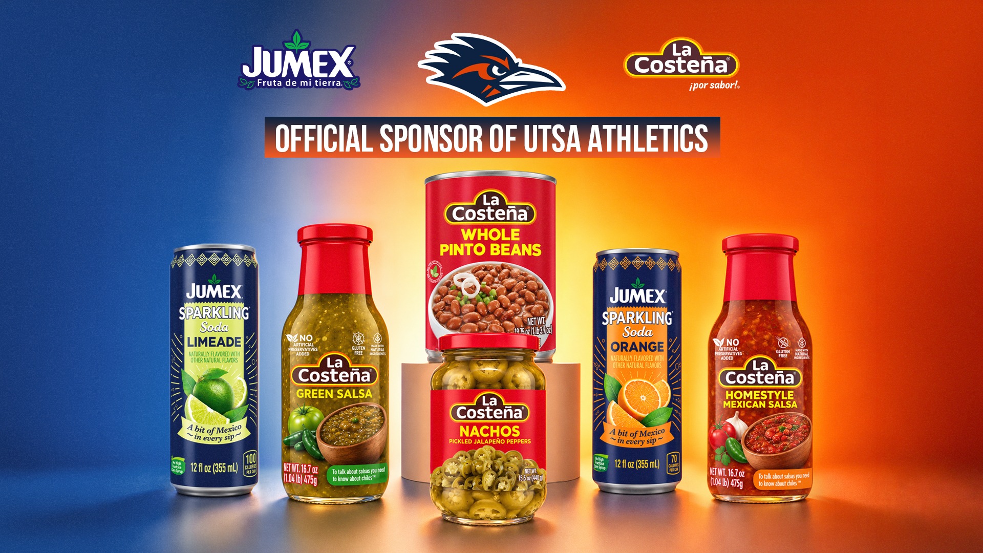 La Costeña and Jumex Team Up For Landmark UTSA Athletics Sponsorship